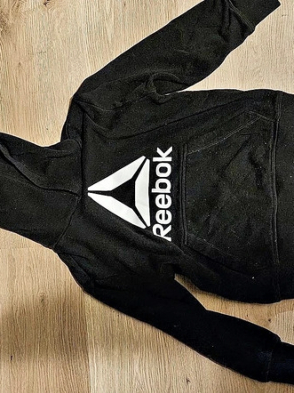 Reebok Black Hoodie Size Small